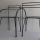 Fauteuil lune d'argent de Pascal Mourgue pour Fermob 1ère édition de 1985