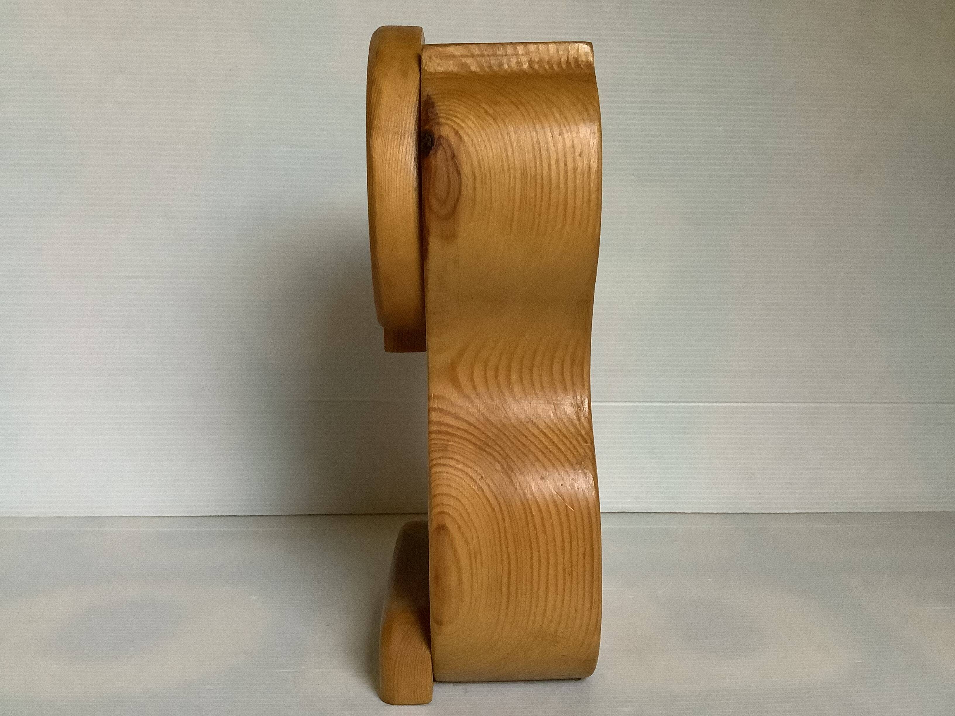 Owl piggy bank made of Scandinavian wood and plexiglass