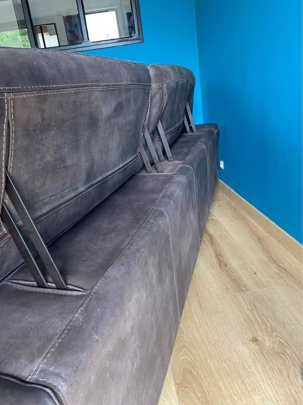 Canapé en cuir Roche Bobois