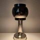 Space Age table lamp in chrome with a swivelling shade, Italy 1970s.