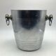 Aluminium champagne ice bucket marks Saint Eloi on the reverse