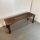 Hand-carved Congolese coffee table, 1989