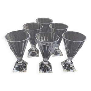 Série de 6 verres en