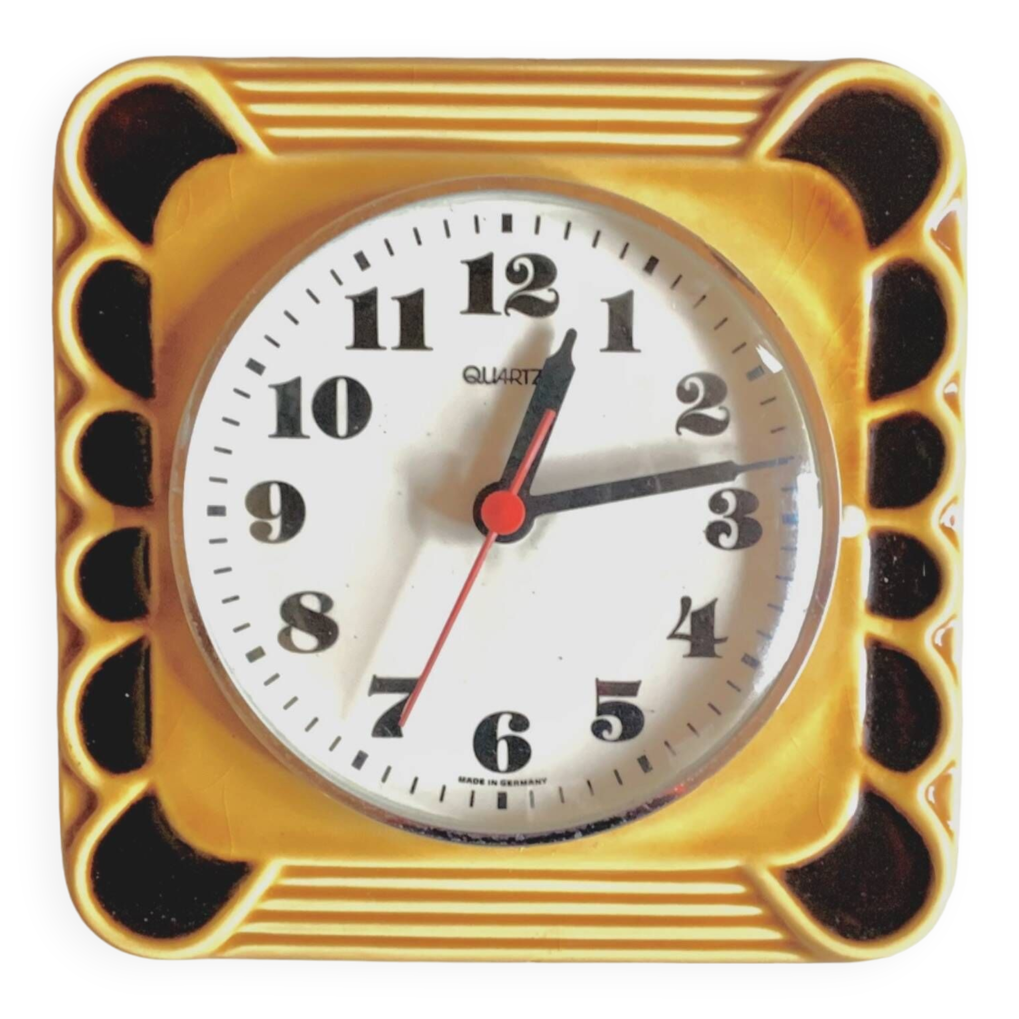 Vintage ceramic wall clock