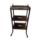 Side table in marquetry