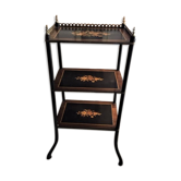 Side table in marquetry