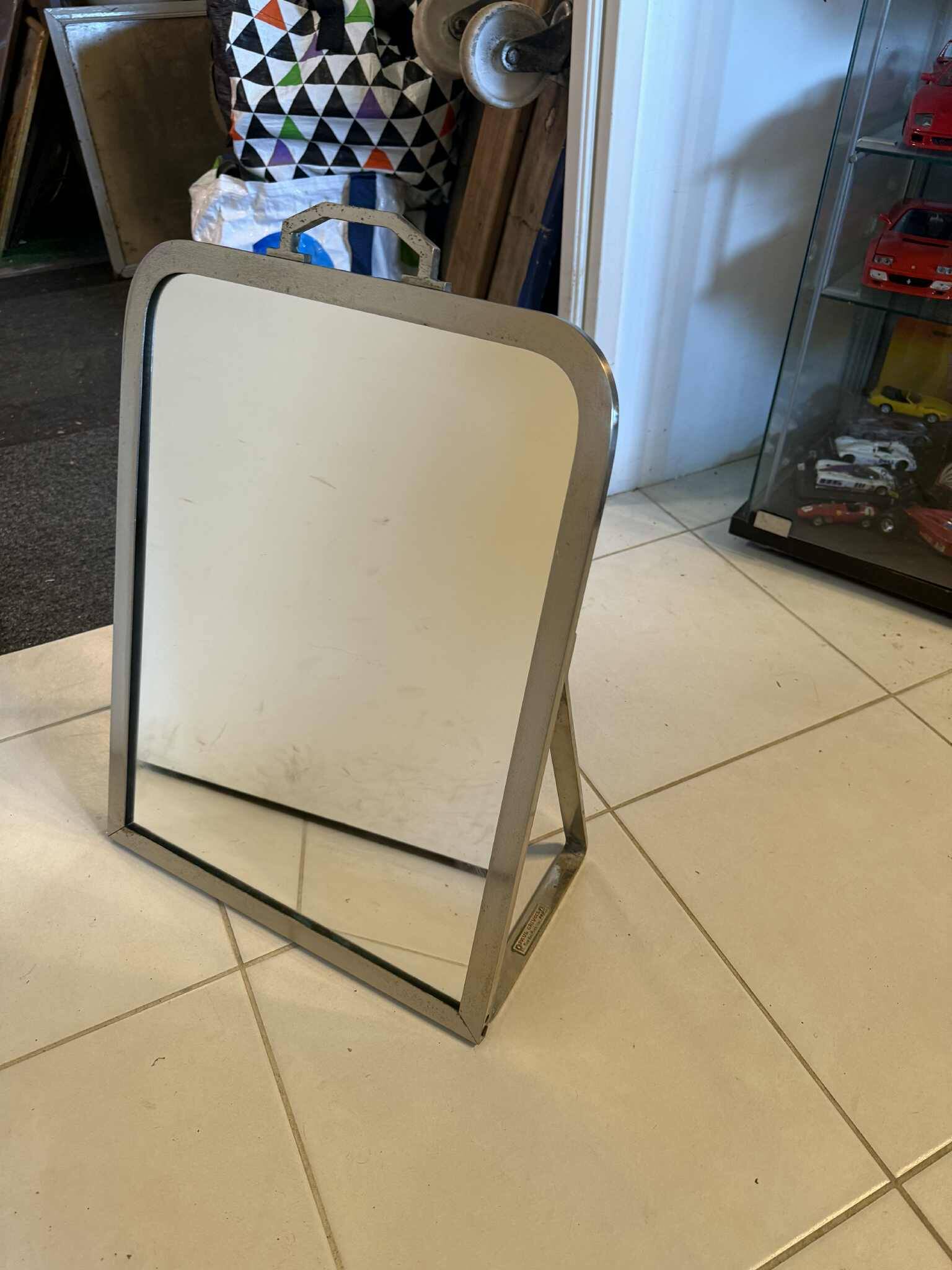 1960s Barber Mirror P. Grivois