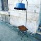 Reading light with scoubidou magazine holder