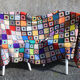 Crochet plaid
