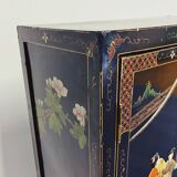 Chinese Wall Cabinet with Soapstone