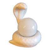 Ceramic cobra lamp