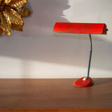 Desk lamp year 50 red granite painting