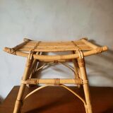 Asian-style rattan stool