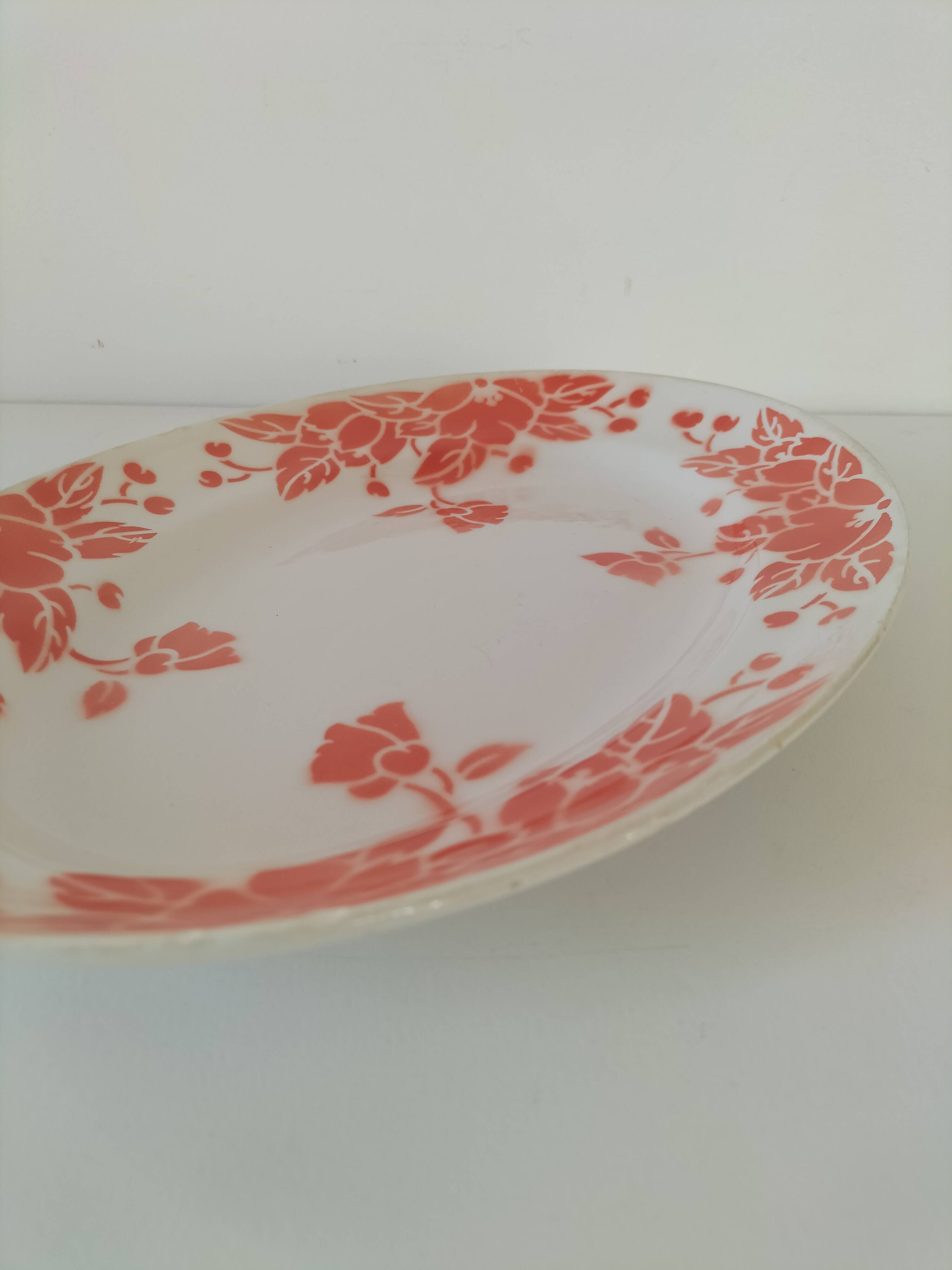 oval dish Moulin des Loups model René