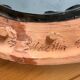 Art mirror Italy in ceramic from the 90s.