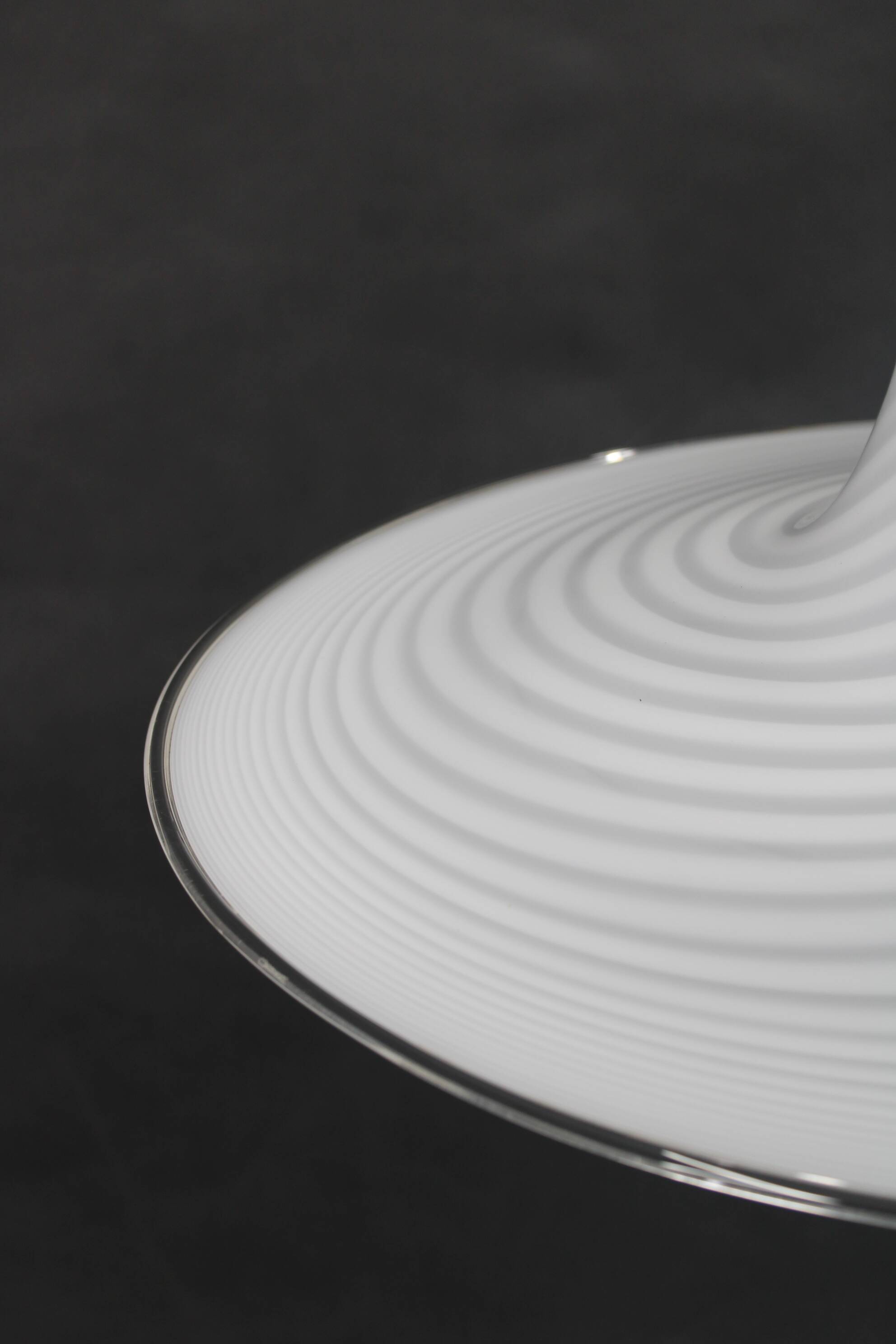 1980s Large Murano Glass Pendant Light, Italy