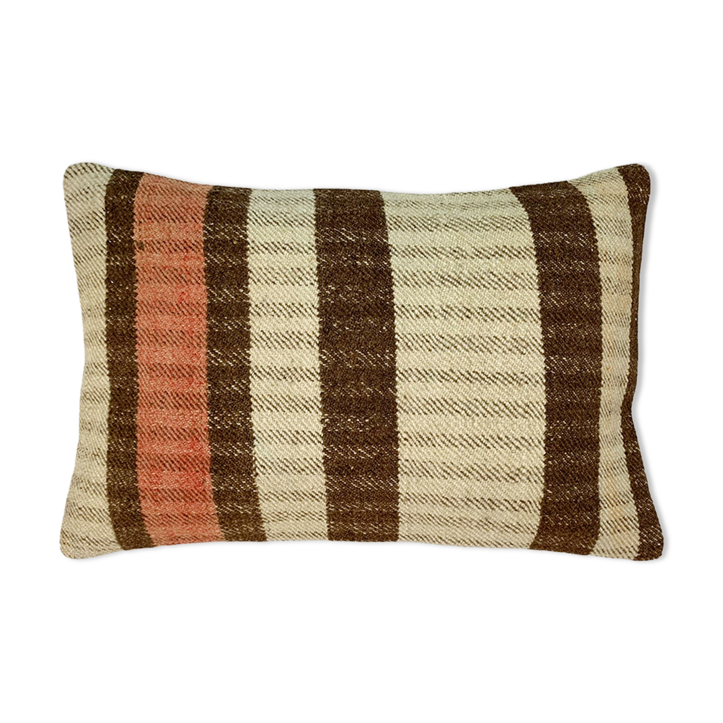 Vintage turkish handmade kilim cushion cover 40x60 cm