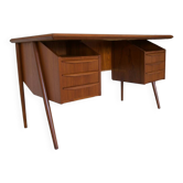 Vintage Teak desk by Gunner Nielsen for Tibergaard