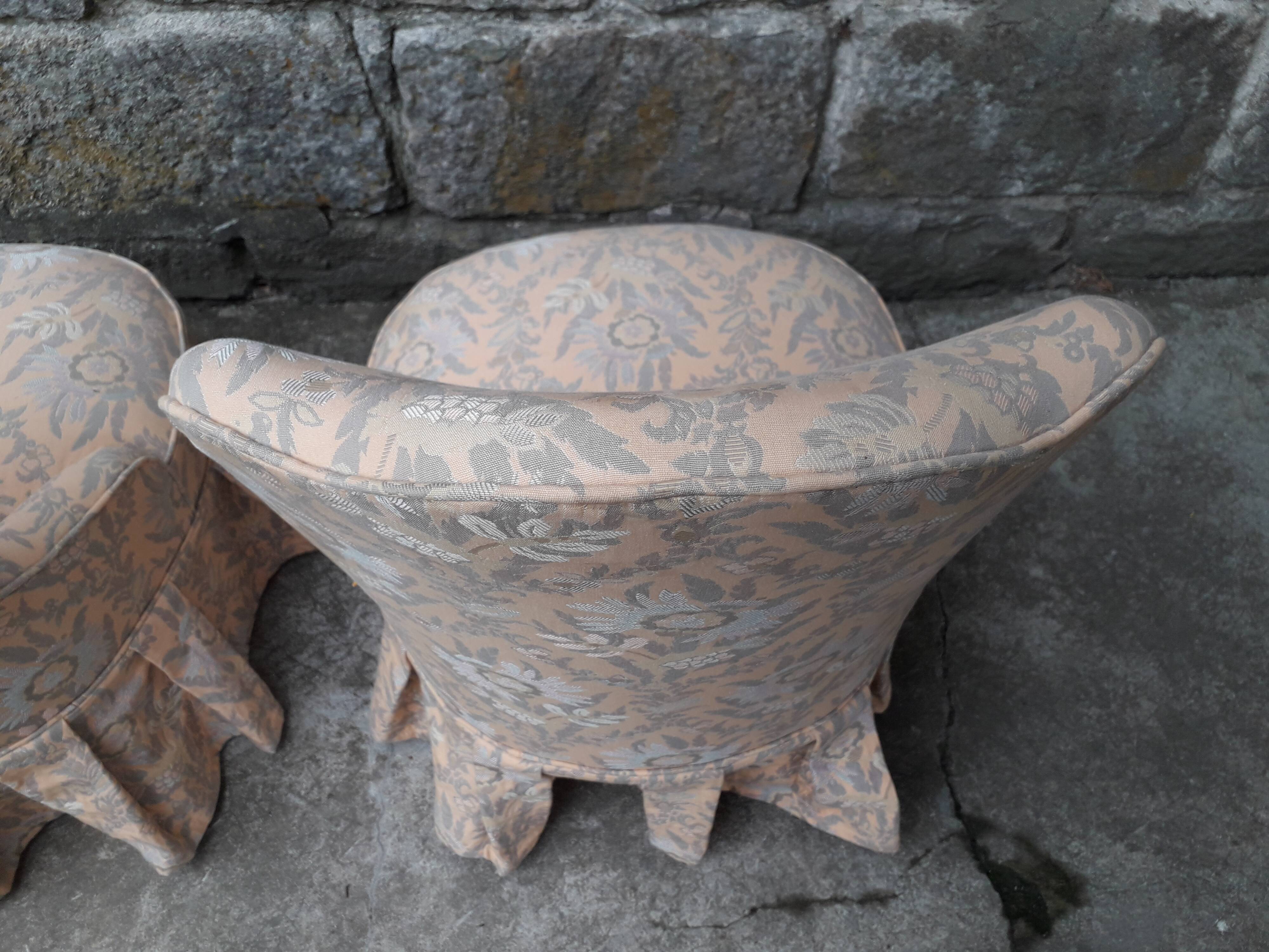 Pair of toad chairs