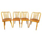 Antonin Suman for TON Dining Chairs, 1960s, Set of Four
