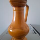 Ceramic jug signed Angèle