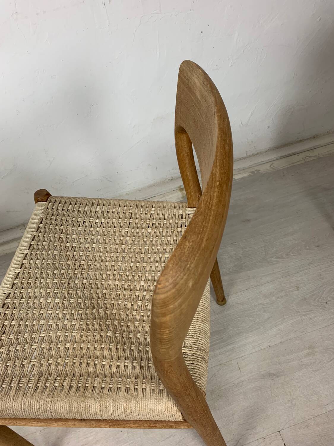 Teak chairs model 75 Niels Moller