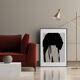 Figure féminine giclée art print, 50x70cm