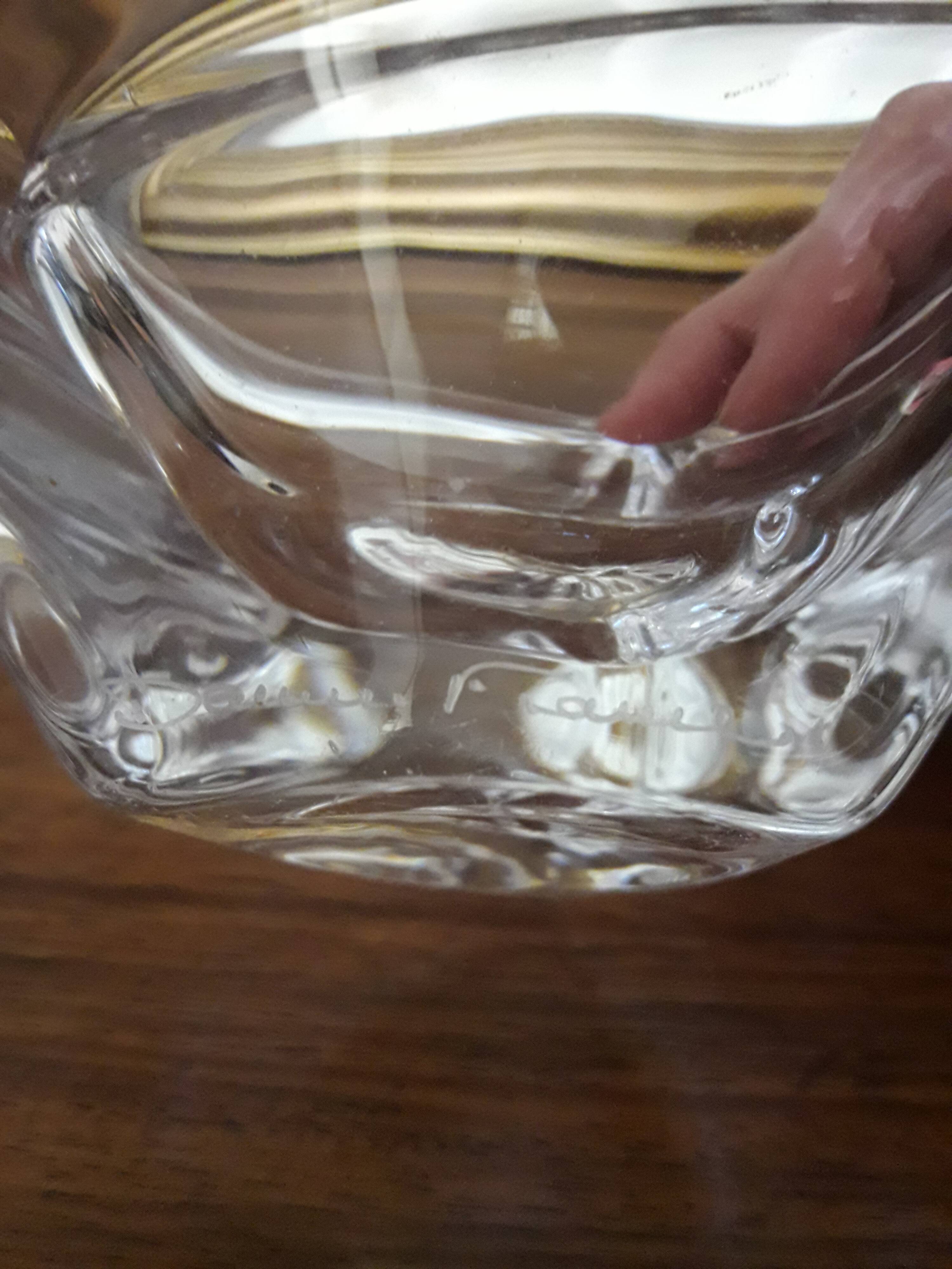 Daum crystal cup