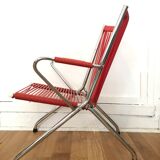 Folding child scoubidou chair