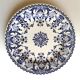 4 mismatched Gien dessert plates