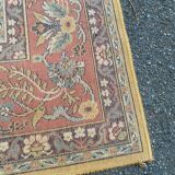 Persian rug in burgundy yellow wool, 200x300cm