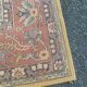 Persian rug in burgundy yellow wool, 200x300cm