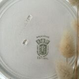 Lot 6 mismatched iron earth dessert plates