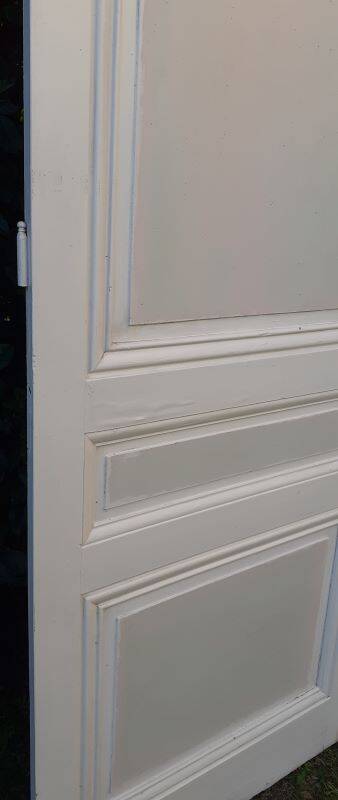 Pair of old cupboard doors h233x86cm each