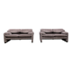 2x Cassina Maralunga 2zit original ribble fabric