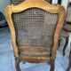 SET OF 6 LOUIS XV CANED CHAIRS IN WALNUT