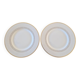 Villeroy et Boch - Paire d'assiettes à desserts modèle Kimono, Château