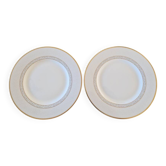 Villeroy et Boch - Paire d'assiettes à desserts modèle Kimono, Château