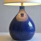ceramic lamp base modernist France 1970