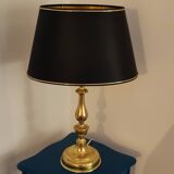Brass table lamp
