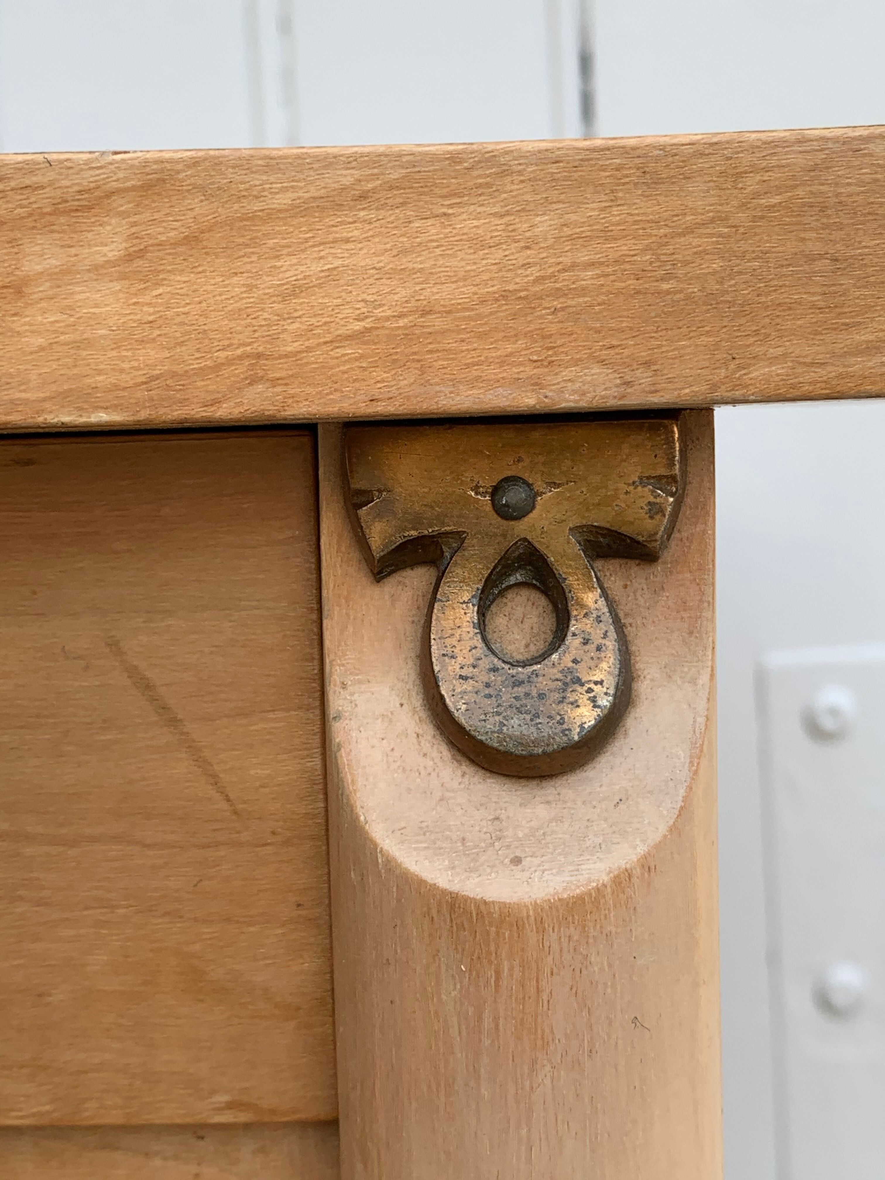 Pair of art deco bedsides
