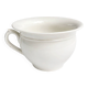 Old Digoin chamber pot in white earthenware – repurposed as a dice bowl.