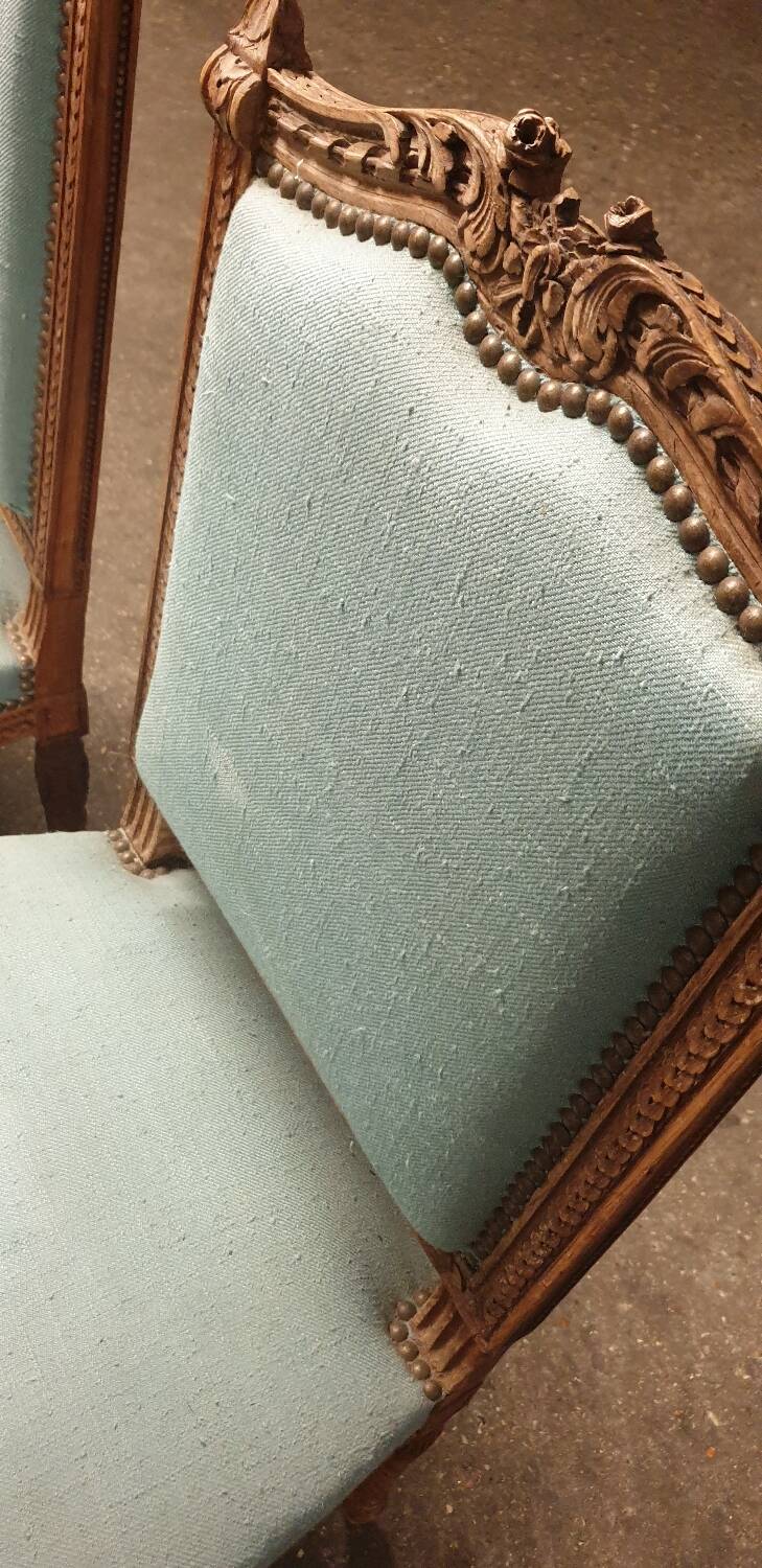 2 Louis xvi chairs
