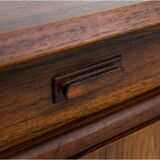 Rosewood highboard, Denmark, 1960s