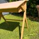Children's desk with compass legs