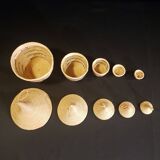 Small woven nesting baskets