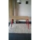 Industrial tolix table by Xavier Pauchard