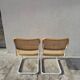 Paire de chaises Marcel Breuer modèle B32 vintage