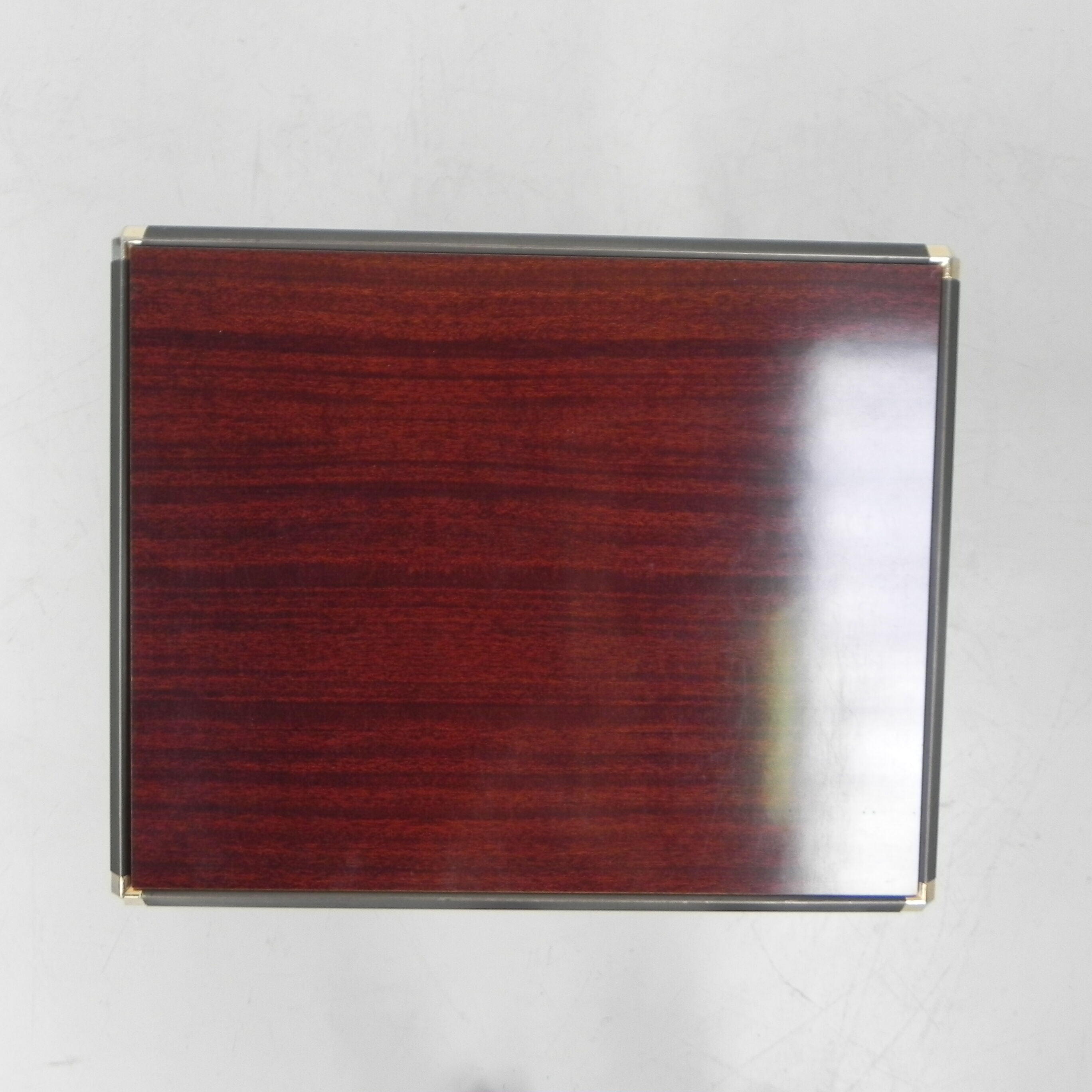 Vintage coffee table on castors with singles rack