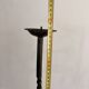 Candelabrum Chandelier Candle Holder Three Arms Light Wrought Iron 1940 Gothic